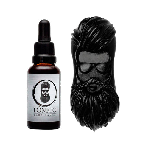 Image of COMBO TONICO Y JABON CARBON ACTIVADO PARA BARBA